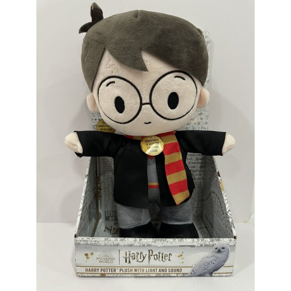 Wizarding World Harry Potter Plush Light & Sound Kids Preferred NEW Works RARE